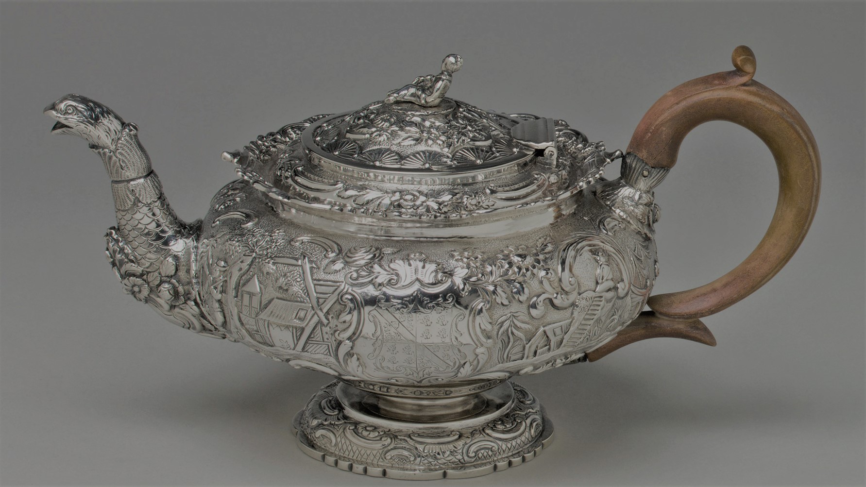 Английское серебро 17 века